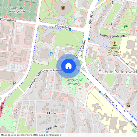 ul. gen. Józefa Sowińskiego, Osiedle Paderewskiego-Muchowiec, Katowice, śląskie