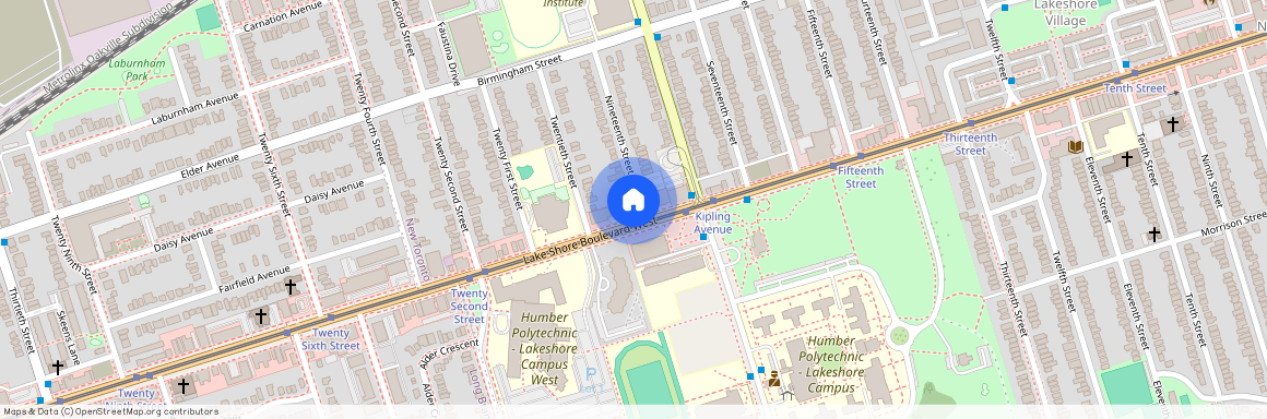 10 Nineteenth Street Unit# Back Unit, Toronto