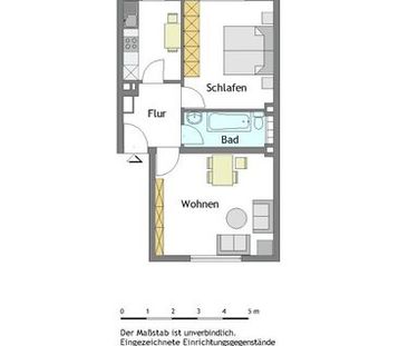 2-Zimmer-Wohnung in Mülheim-Stadtmitte - Photo 1
