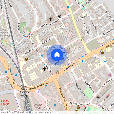 46 The Parade, Cardiff, CF24 3AB, United Kingdom