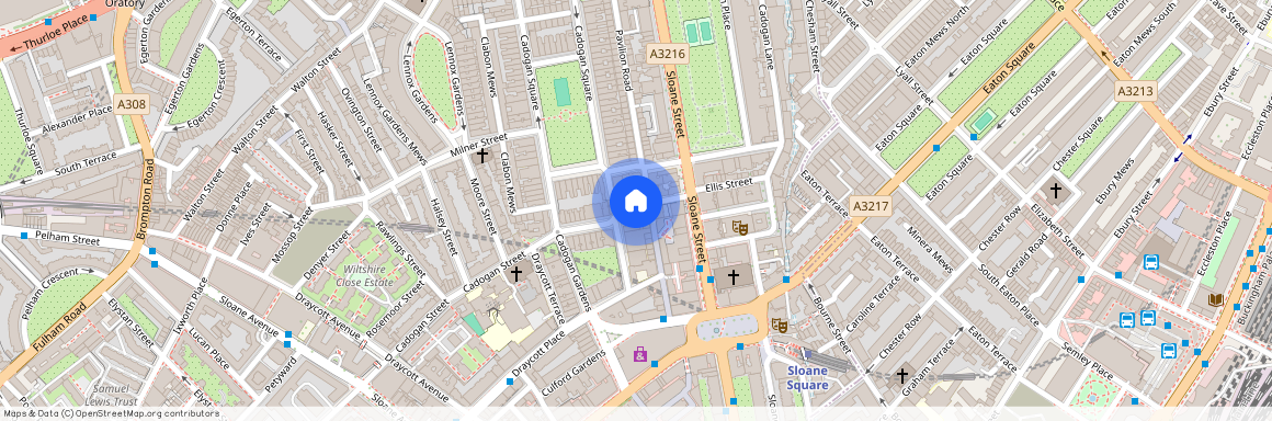 Cadogan Gardens, Sloane Square, London, SW3