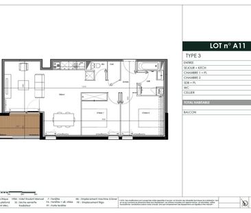 Location Appartement 3 pièces 59m² AUSSONNE 31840 - Photo 4