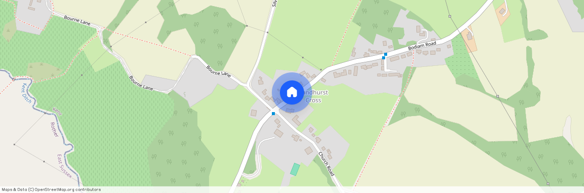 Bodiam Road, Sandhurst, Cranbrook, Kent, TN18