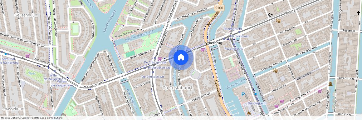 Da Costabuurt, 1053 WG, Da Costakade, Amsterdam