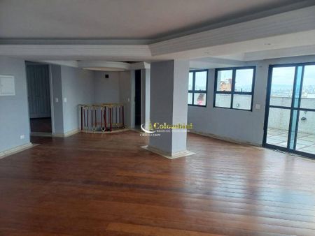 Cobertura Com 3 Dormitórios Para Alugar, 400 m² por R$6.133/mês - Santa Paula - São Caetano Do Sul/ - Foto 4