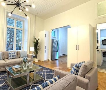 MAJESTUEUX 3 1/2 semi meublé dans un immeuble ancestral (LOGEMENT U... - Photo 1