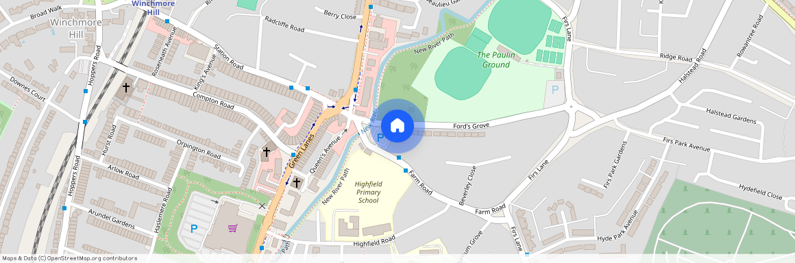 1 Fords Grove, Winchmore Hill