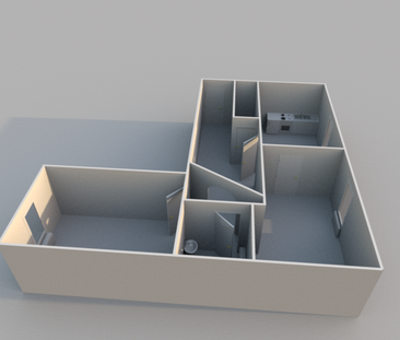 2-Zimmerwohnung 60qm von privat ab sofort - Foto 4