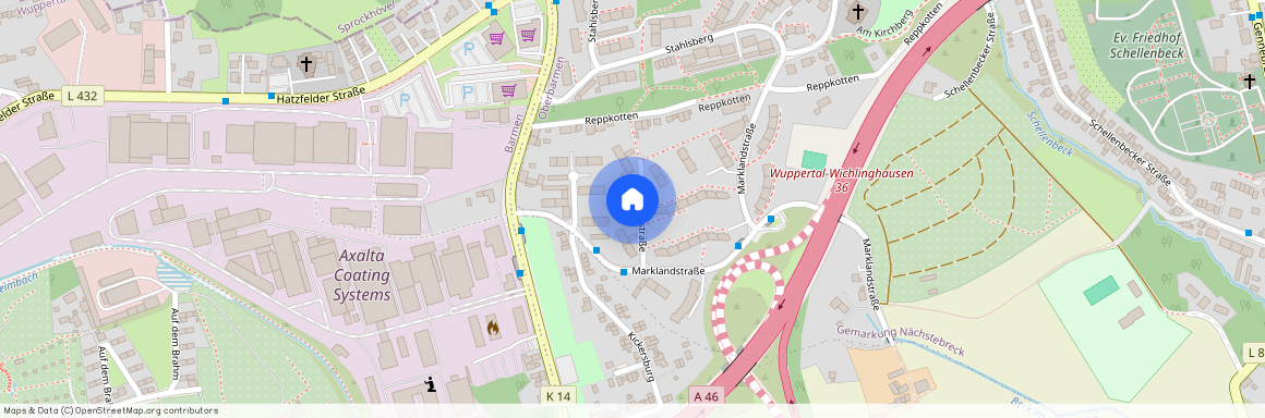 Marklandstraße 168, 42279 Wuppertal - Oberbarmen