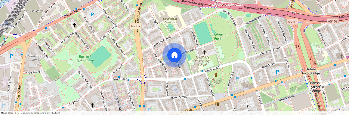 Chevassut Street, Hulme, Manchester, M15
