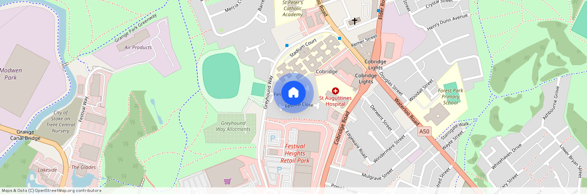 Festival Close, Hanley, Stoke-on-Trent