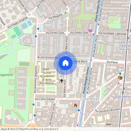 Via Mario Pichi, Włochy, Milan