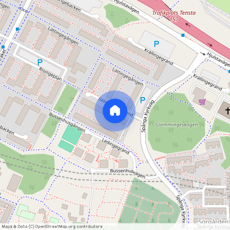 Glömmingegränd 11, Tensta