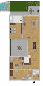 Voll möbliertes Einfamilienhaus mit All-inclusive-Warmmiete - Photo 3