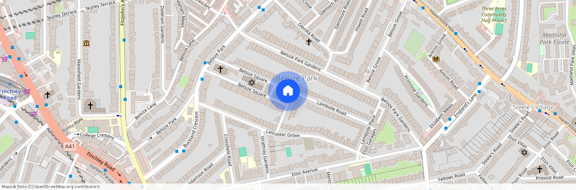 Lancaster Drive, Belsize Park, NW3, London