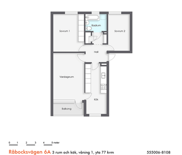 Råbocksvägen 6 A - Foto 2