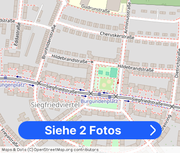 Burgundenplatz 1, 1 R - Schöne 2-Zimmer Wohnung mit Tageslichtbad u... - Foto 1