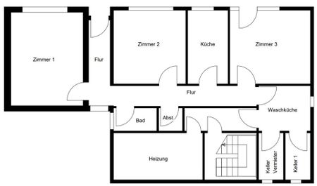 3-Zimmer-Wohnung mit Terrasse in ruhiger Lage - Photo 2