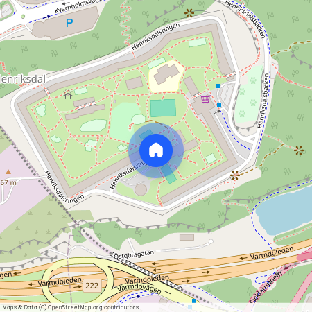 Henriksdalsringen, Nacka