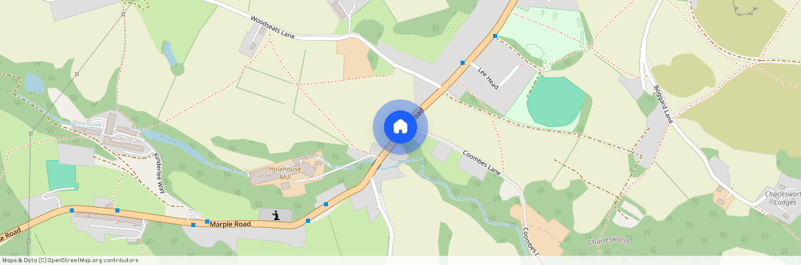 Marple Road, Charlesworth, Glossop, Derbyshire, SK13