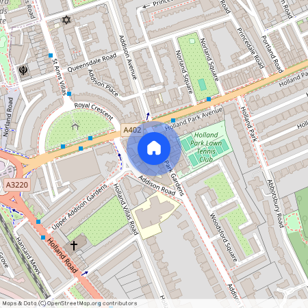 Holland Park Gardens, Holland, W14