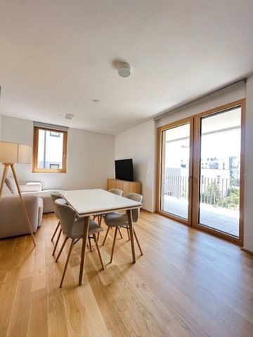 STILVOLL MÖBLIERTE 2-ZIMMER-NEUBAUWOHNUNG MIT SONNIGER TERRASSE - Foto 3