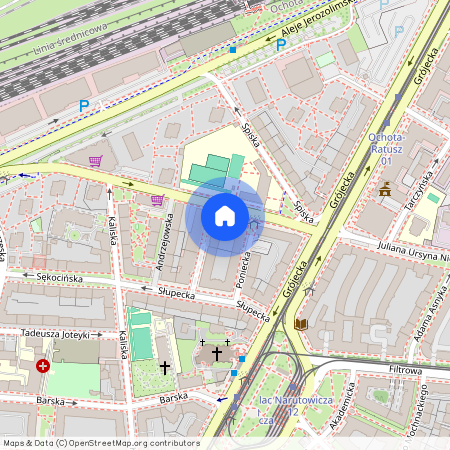 ul. Juliana Ursyna Niemcewicza, Stara Ochota, Ochota, Warszawa, mazowieckie