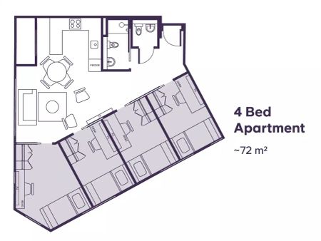 4 Bed Apartment - Photo 5