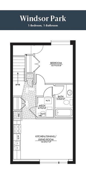 Windsor Park One-Bed, One-Bath - Photo 1