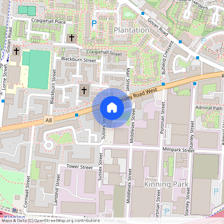 Middlesex Gardens, Kinning Park, Glasgow, G41