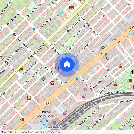 2300, La Chaux-de-Fonds, Serre, 45