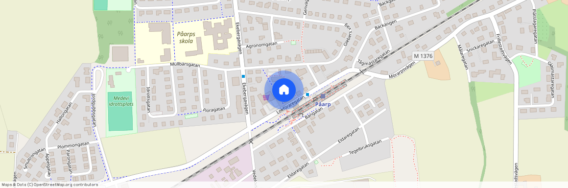 Lokföraregatan 20D, Påarp