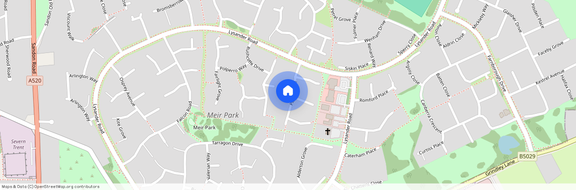 Picasso Rise, Meir Park, Stoke-On-Trent, Staffordshire