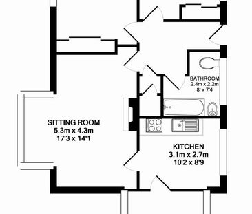 2 bedroom semi-detached bungalow to rent - Photo 6