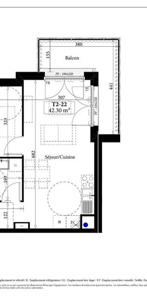 Location Appartement 2 pièces 42m² BOURG ACHARD 27310 - Photo 2