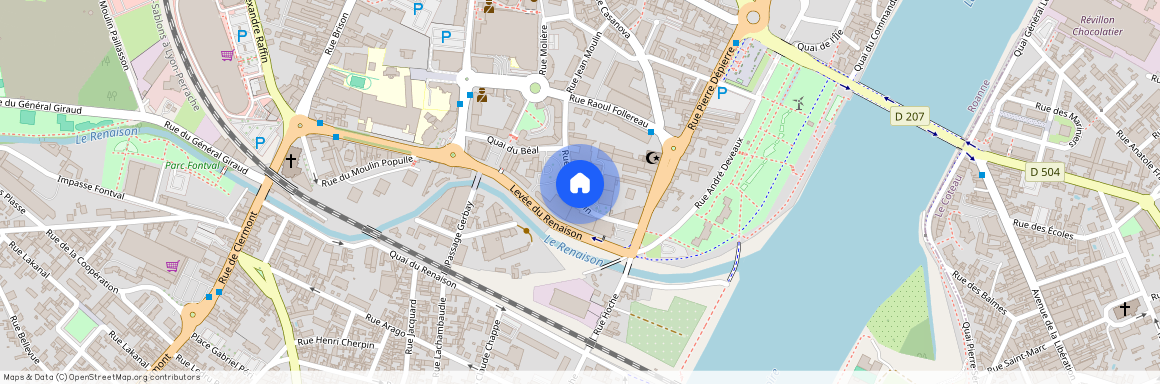 Roanne, 45B Rue Jean Moulin, 42300