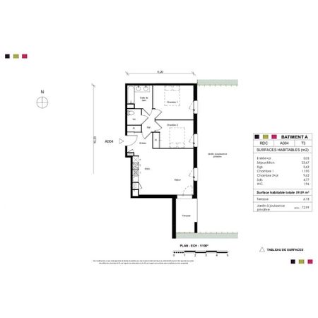 Location Appartement 3 pièces 59m² MURET 31600 - Photo 4