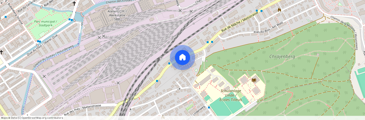 2503, Biel/Bienne, Rue De Mâche / Mettstrasse, 20