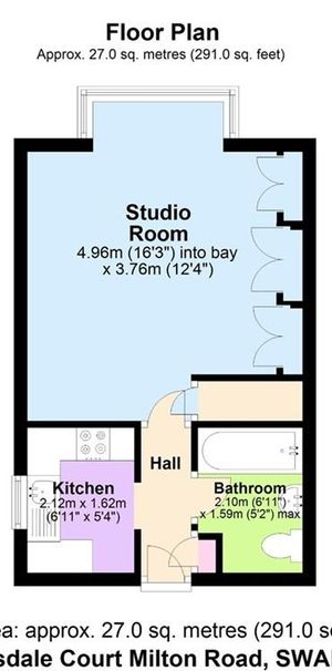 Studio to rent - Photo 2