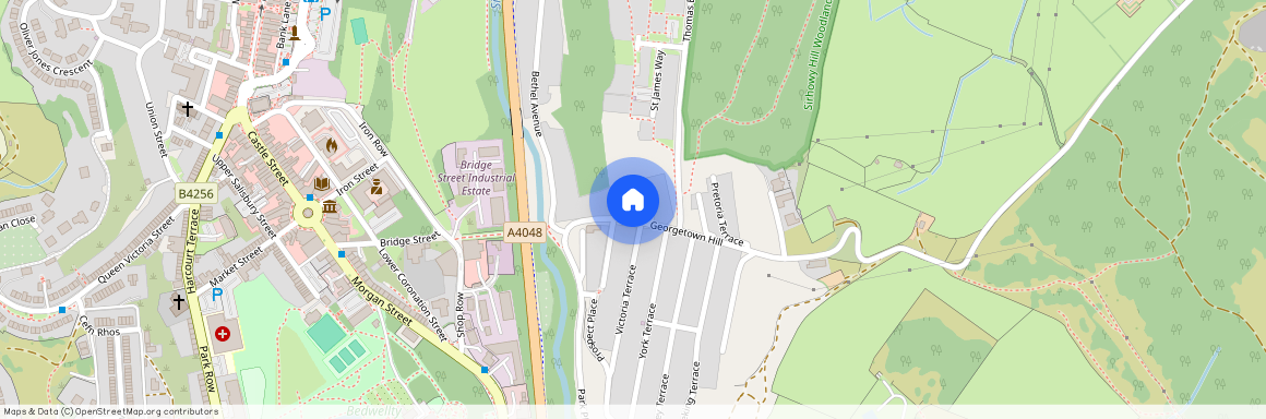 Roberts Terrace, Georgetown, Tredegar, NP22