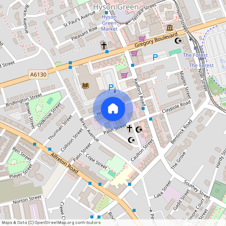 Holland Street, Nottingham, Nottinghamshire, NG7