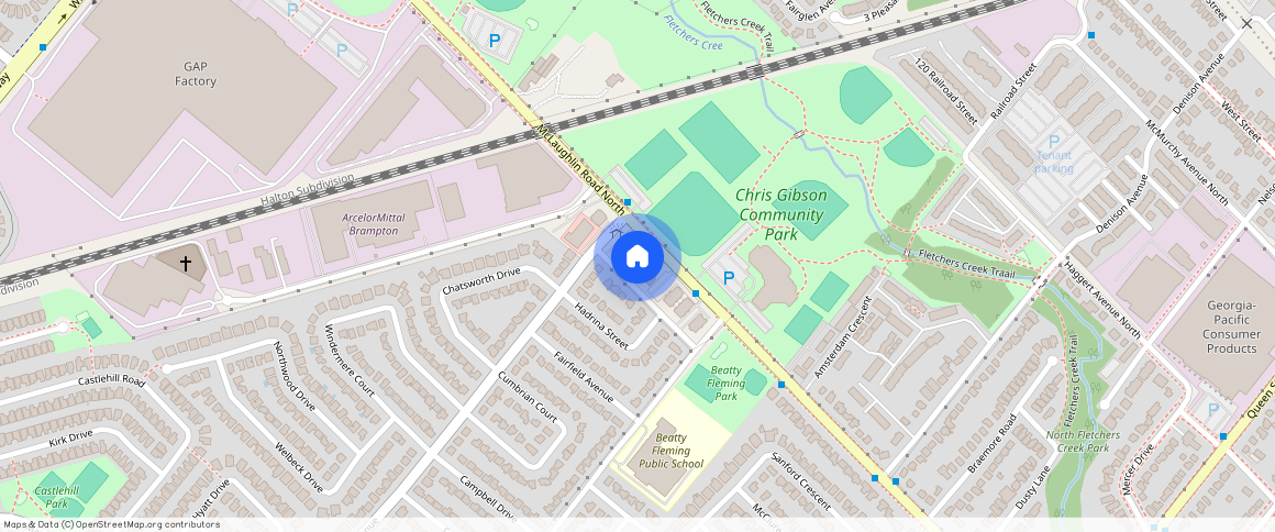 ** Leslie Street, Brampton, Brampton, Peel, L6X 2J9