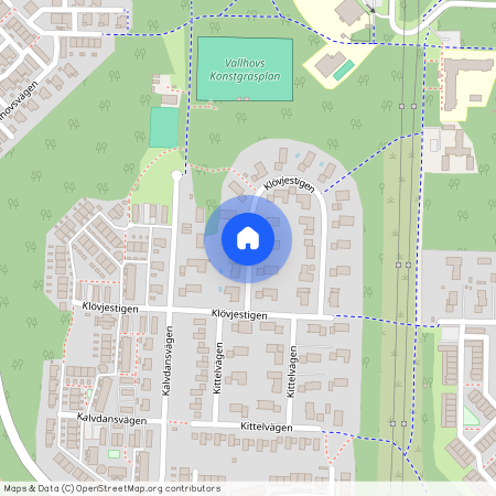 Klövjestigen, Sandviken