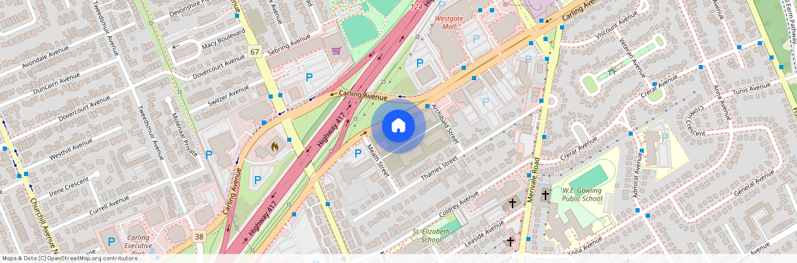 705 - 1360 CARLING AVENUE, Ottawa, Carlington