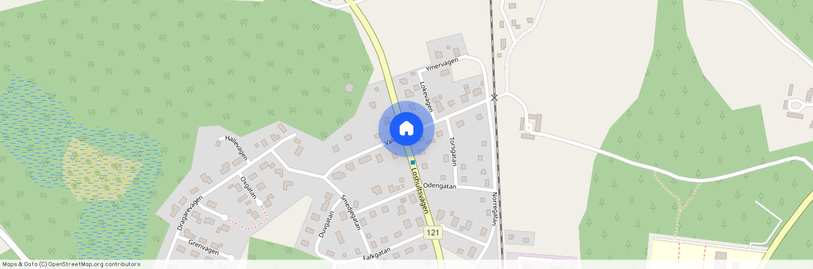 Valhallavägen, Lönsboda