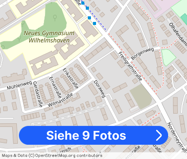 Sanierte 3-Zimmer-Wohnung mit Balkon und Markise in Heppens - Foto 1