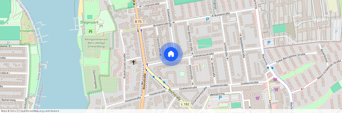 Gneisenaustraße 11, 23566 Lübeck