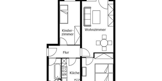 ++ frisch renoviert ins neue Glück ++ 3-Raum-Wohnung mit flacher Dusche ++ - Foto 3