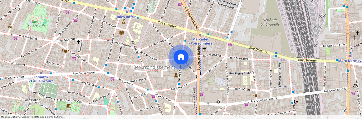 Rue de Clignancourt, Francja, Paris