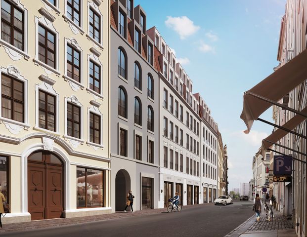 Lichtdurchflutetes Wohnambiente mit Loggia und moderner Einbauküche - Foto 1